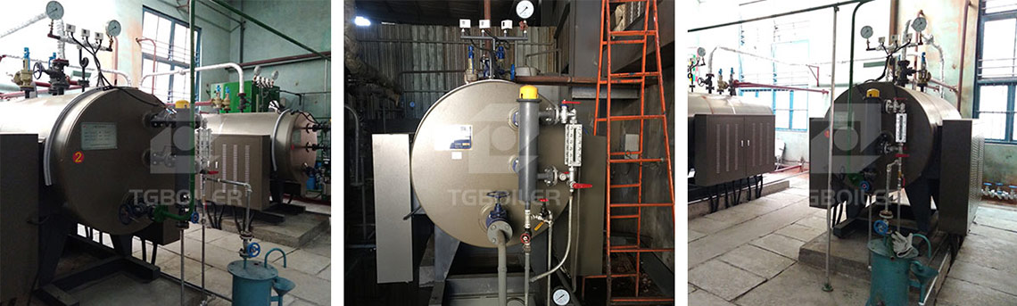 horizontal type electric steam boiler 6